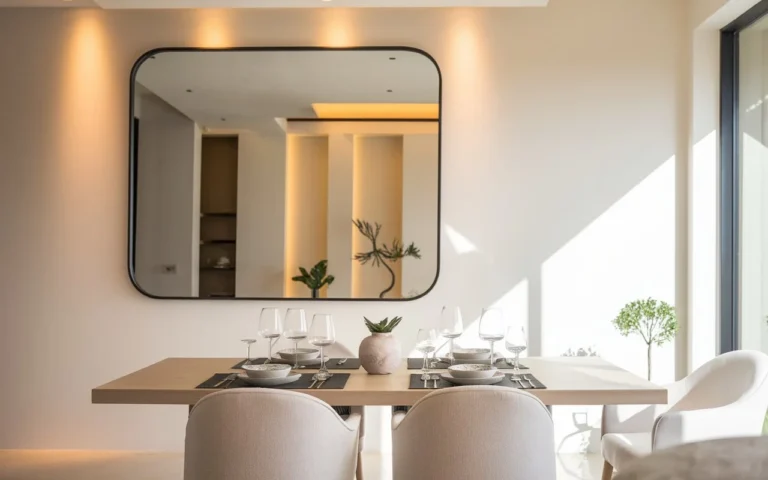 Modern Dining Room Mirror